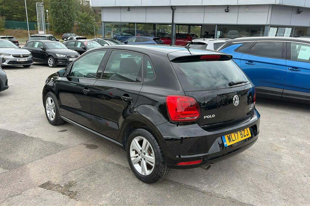 Volkswagen Polo 1.2 Tsi Bluemotion Tech Match Edition Hatchback Black #2