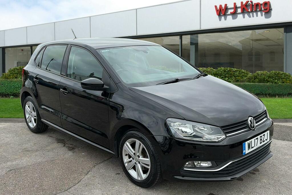Volkswagen Polo 1.2 Tsi Bluemotion Tech Match Edition Hatchback Black