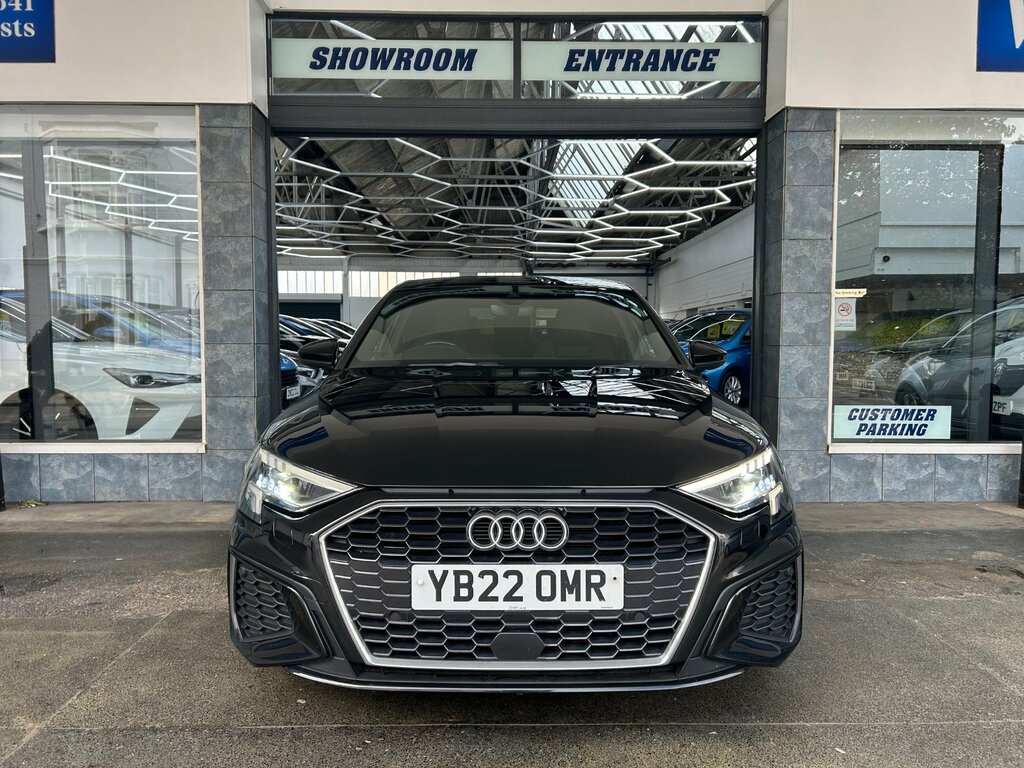 Audi A3 1.0 Tfsi 30 S Line Saloon Euro 6 S Black