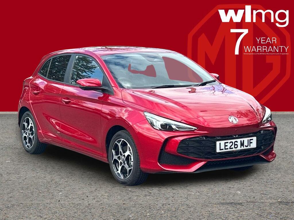 MG MG3 1.5 Hybrid Trophy Hatchback Hybrid Aut Red