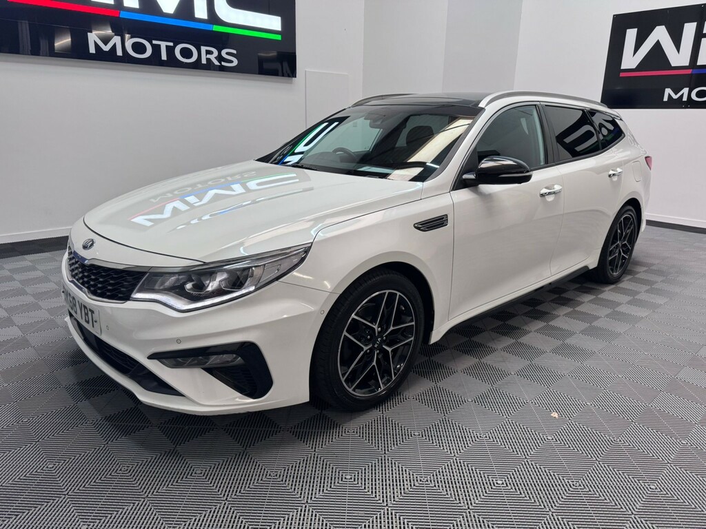 Kia Optima 1.6 Crdi Gt-line S White #4