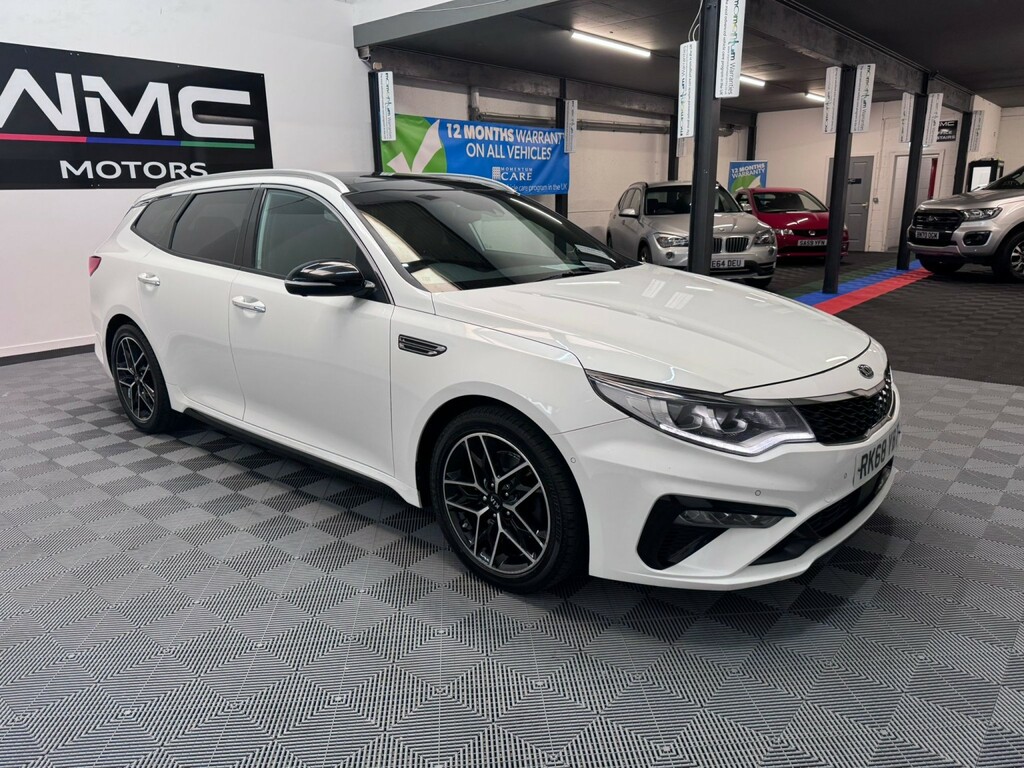 Kia Optima 1.6 Crdi Gt-line S White #2