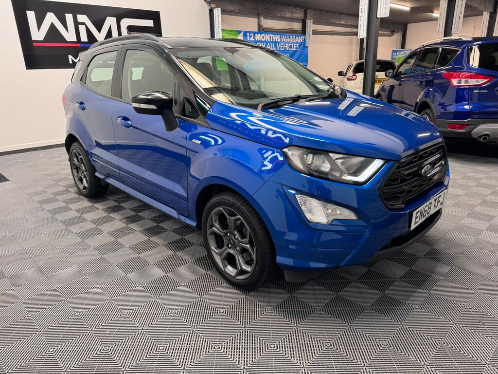 Ford Ecosport 1.5 Ecoblue St-line Blue #2