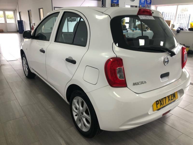 Nissan Micra 1.2 Vibe White #6
