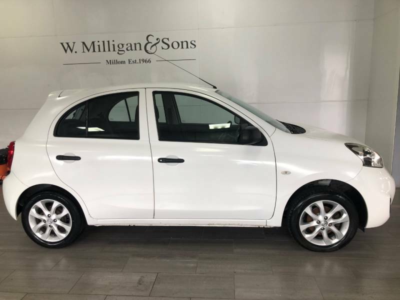 Nissan Micra 1.2 Vibe White #3