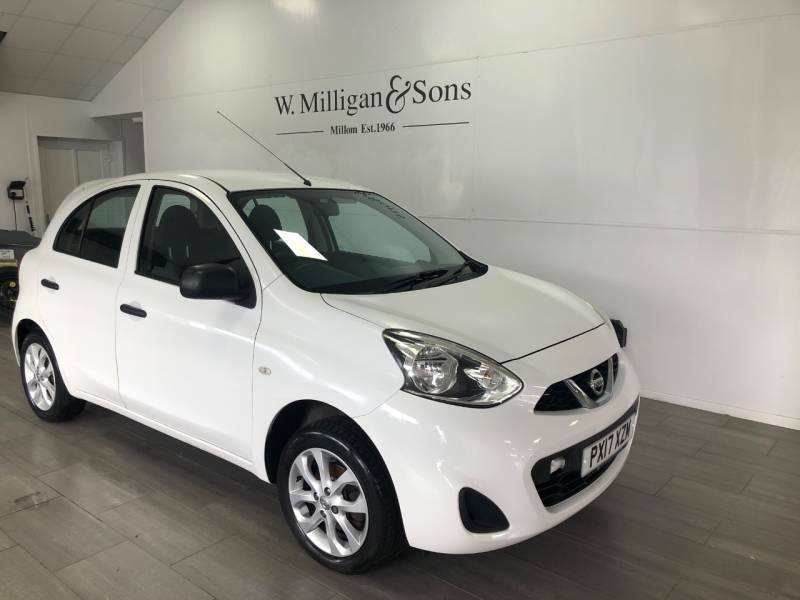 Nissan Micra 1.2 Vibe White #2