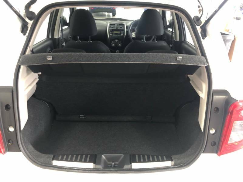 Nissan Micra Micra Acenta White #8