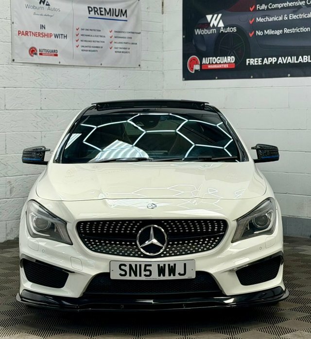 Mercedes-Benz CLA Class 2.0 Cla45 Amg Coupe Spds Dct 4Matic Eur White #5