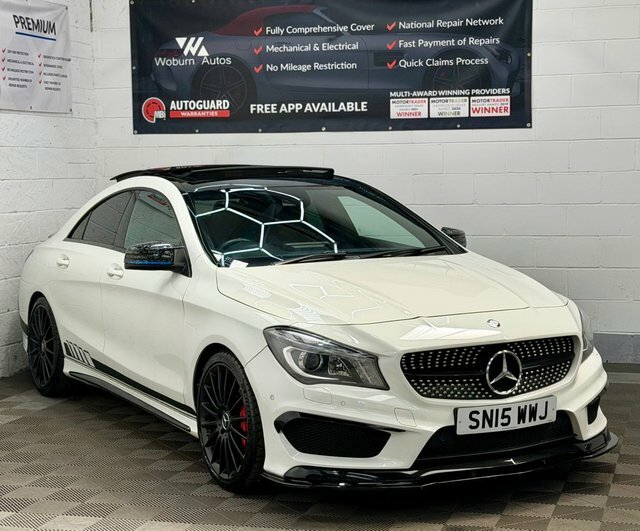 Mercedes-Benz CLA Class 2.0 Cla45 Amg Coupe Spds Dct 4Matic Eur White #4