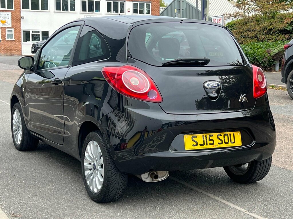 Ford KA 1.2 Zetec Euro 5 Ss SJ15SOU Black #6