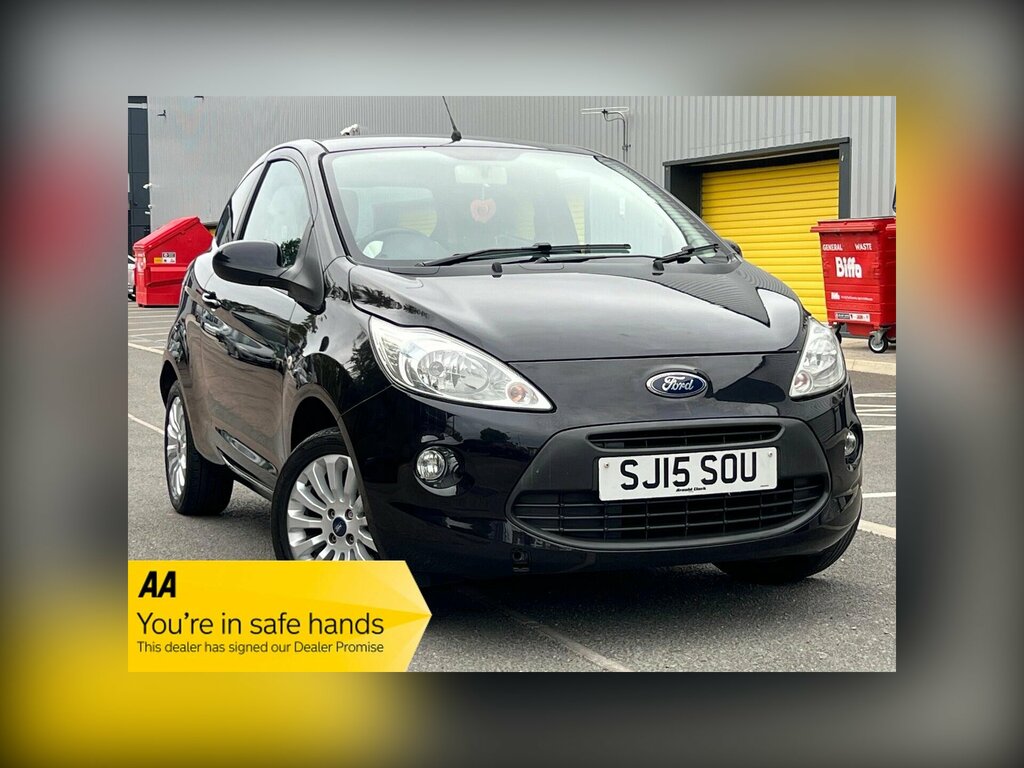 Ford KA 1.2 Zetec Euro 5 Ss SJ15SOU Black