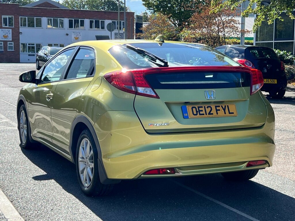 Honda Civic 1.8 I-vtec Es Euro 5 Ss Yellow #6