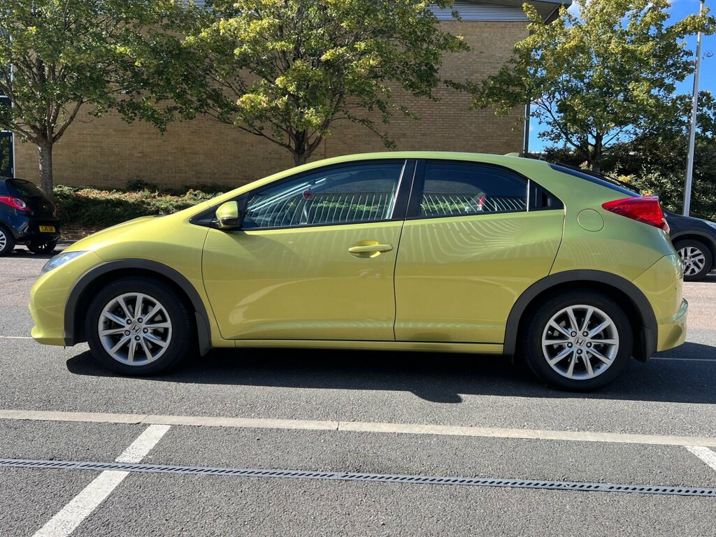 Honda Civic 1.8 I-vtec Es Euro 5 Ss Yellow #5