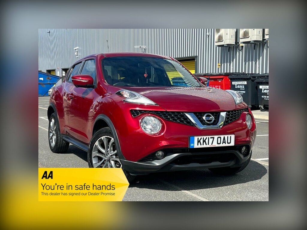 Nissan Juke 1.2 Dig-t Tekna Euro 6 Ss Red