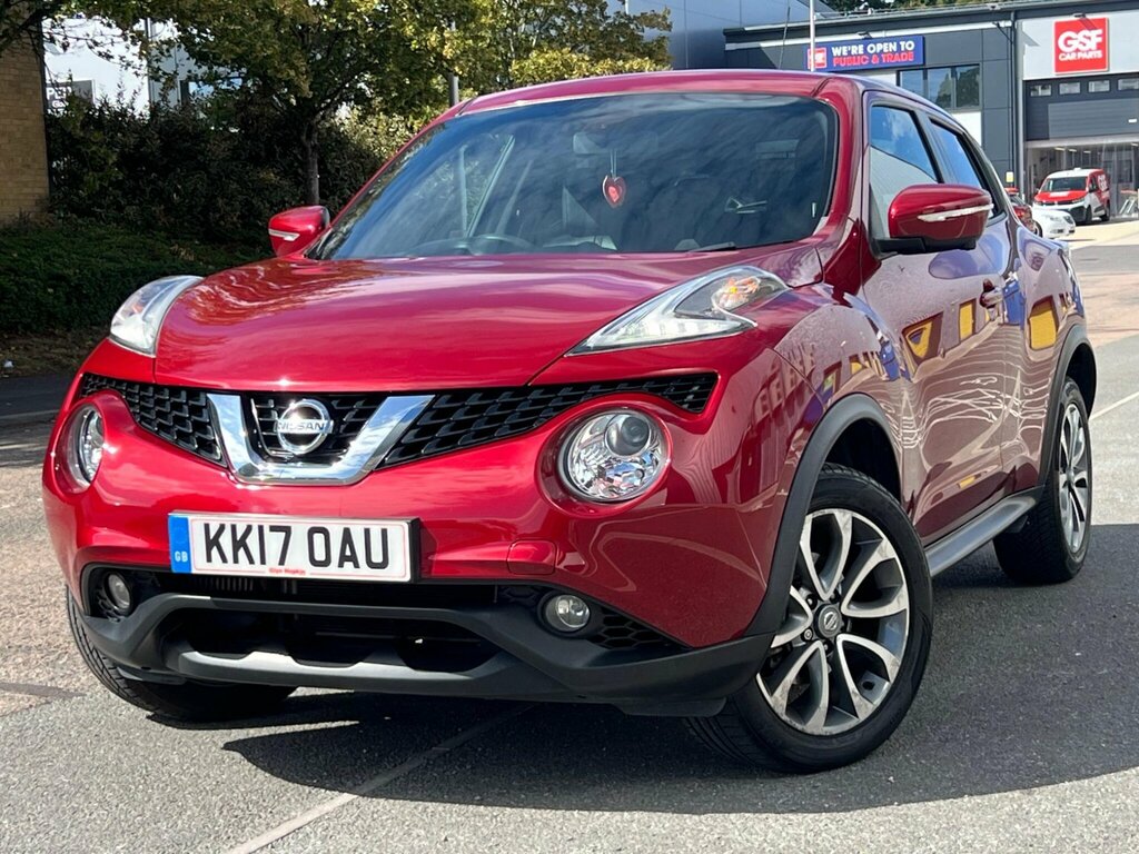 Nissan Juke 1.2 Dig-t Tekna Euro 6 Ss Red #4