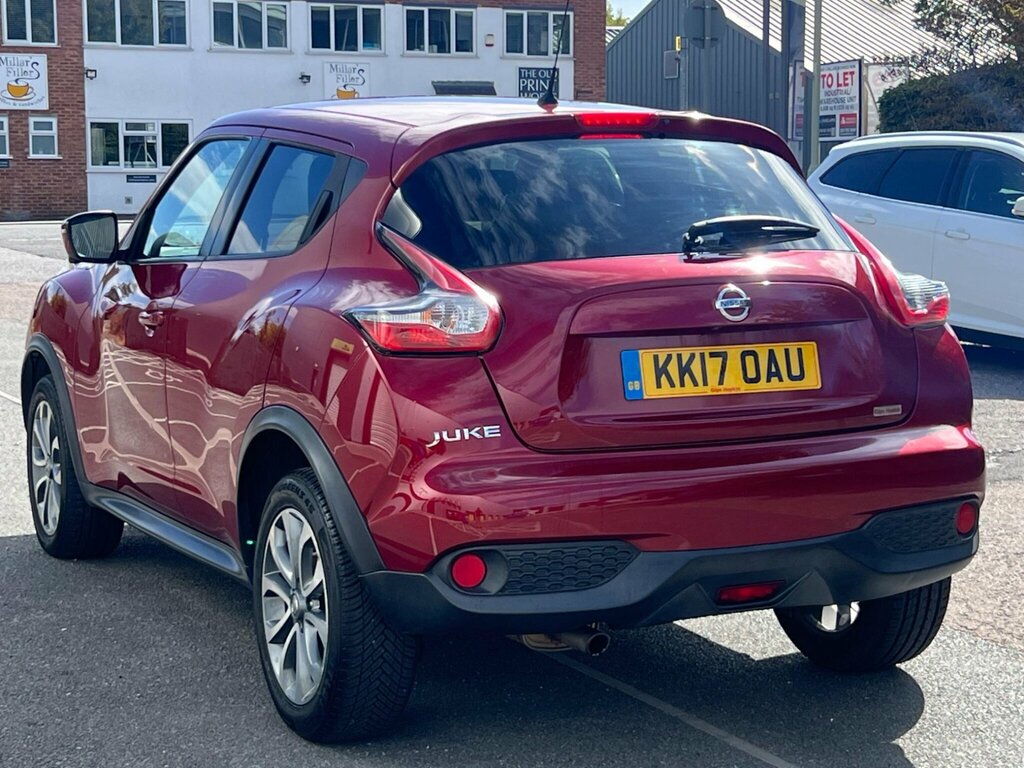 Nissan Juke 1.2 Dig-t Tekna Euro 6 Ss Red #6