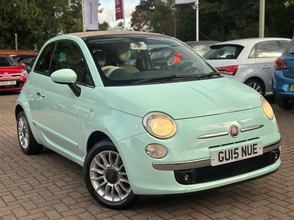 Fiat 500 1.2 C Lounge GU15NUE Green