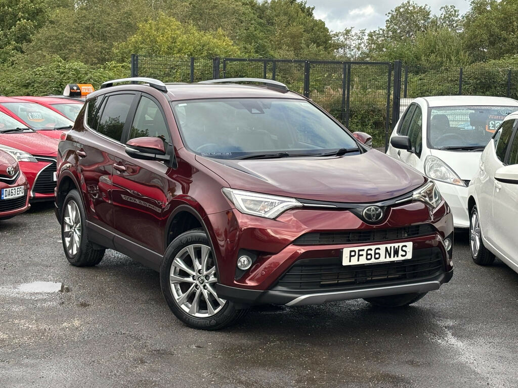 Toyota Rav 4 2.0 V-matic Excel Cvt 4Wd Euro 6 Ss Safety Red