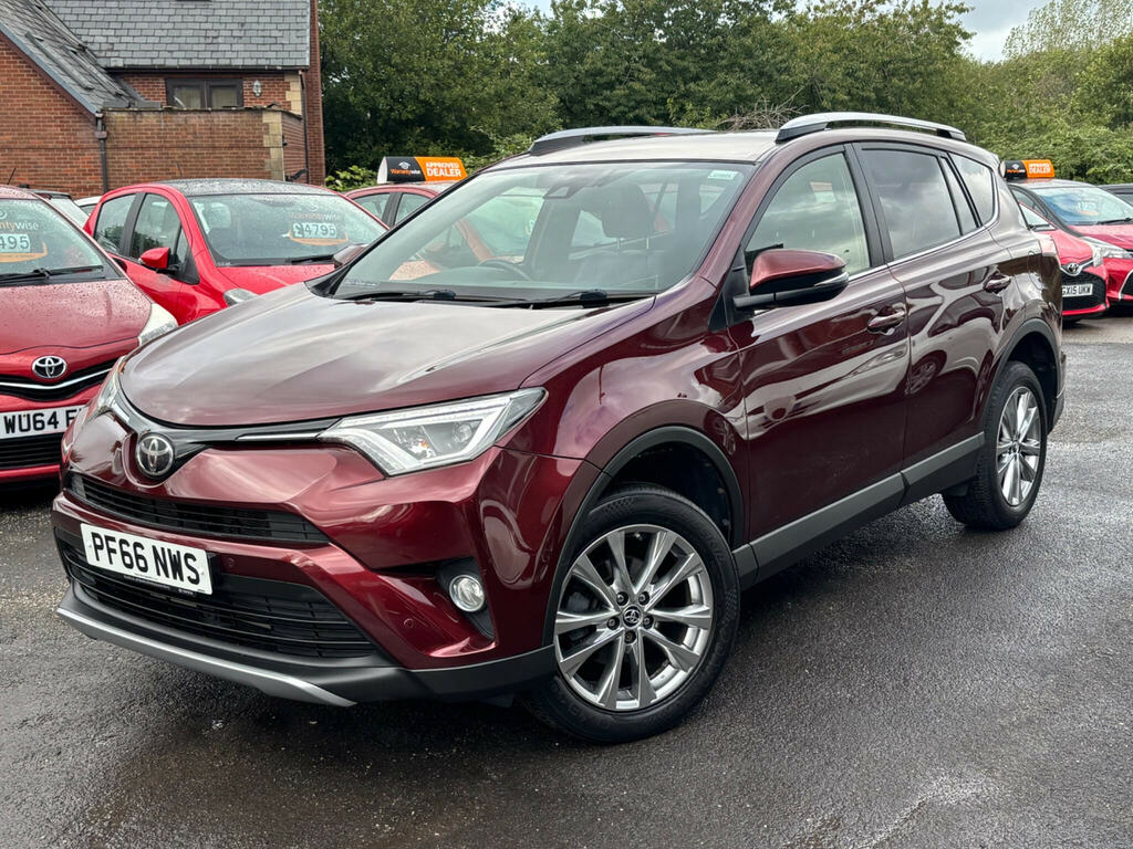 Toyota Rav 4 2.0 V-matic Excel Cvt 4Wd Euro 6 Ss Safety Red #3