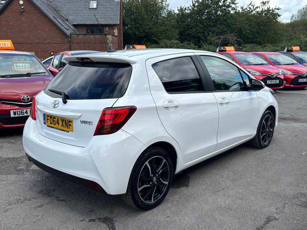 Toyota Yaris 1.33 Dual Vvt-i Sport Euro 5 Euro 5 White #6