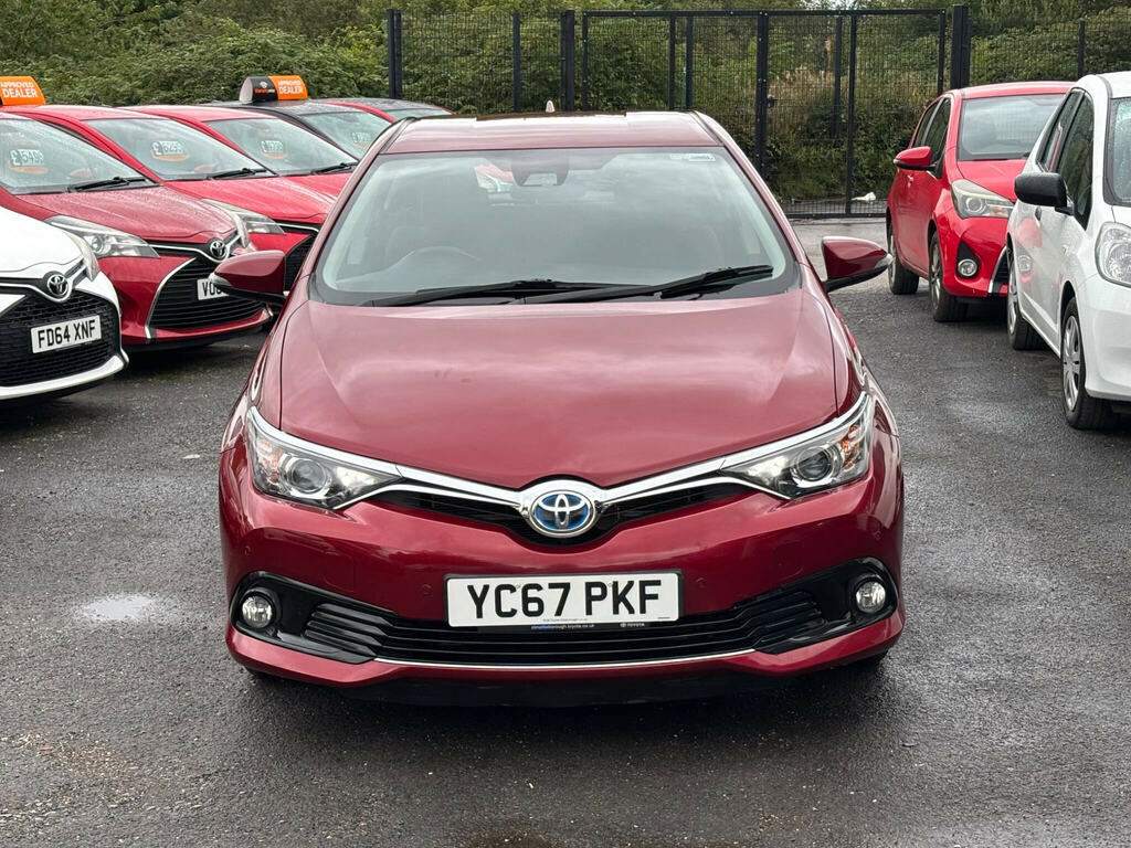 Toyota Auris 1.8 Vvt-h Business Edition Cvt Euro 6 Ss S Red #2