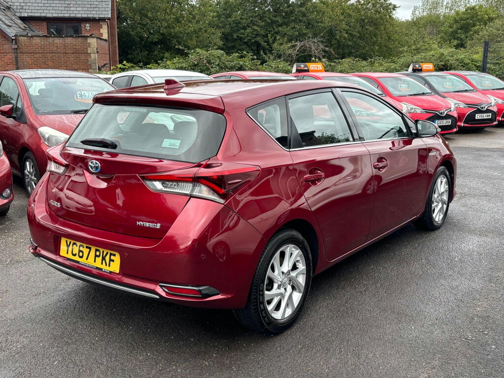 Toyota Auris 1.8 Vvt-h Business Edition Cvt Euro 6 Ss S Red #4