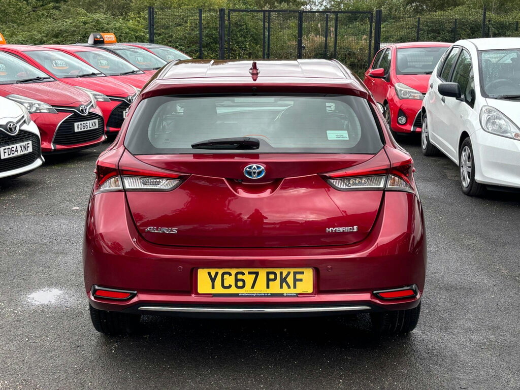 Toyota Auris 1.8 Vvt-h Business Edition Cvt Euro 6 Ss S Red #5