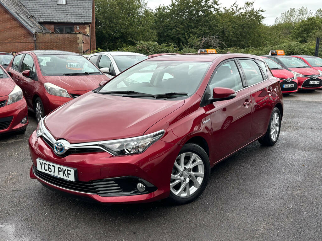 Toyota Auris 1.8 Vvt-h Business Edition Cvt Euro 6 Ss S Red #3