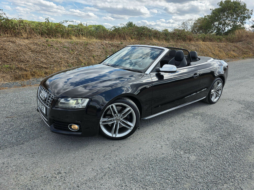 Audi S5 3.0 Tfsi V6 Cabriolet S Tronic Quattro Euro 5 Black #3