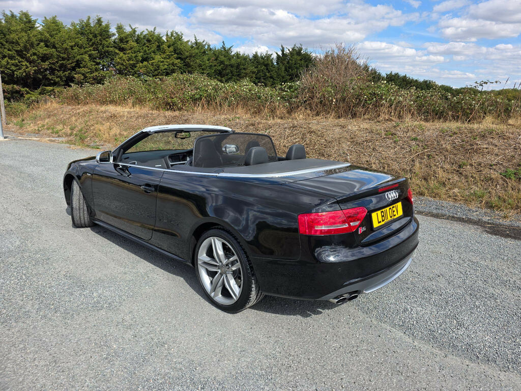 Audi S5 3.0 Tfsi V6 Cabriolet S Tronic Quattro Euro 5 Black #5