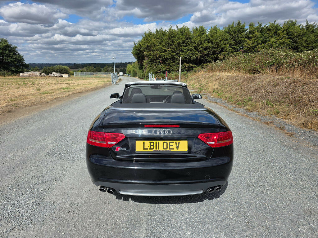 Audi S5 3.0 Tfsi V6 Cabriolet S Tronic Quattro Euro 5 Black #6