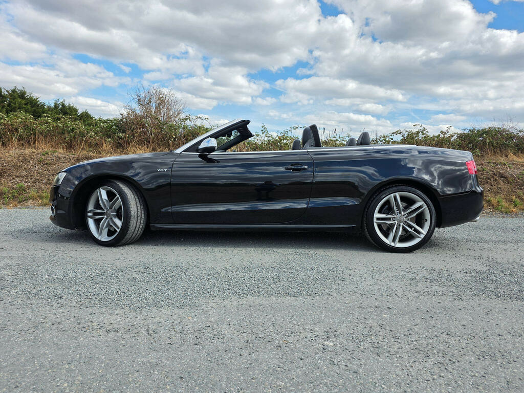 Audi S5 3.0 Tfsi V6 Cabriolet S Tronic Quattro Euro 5 Black #4