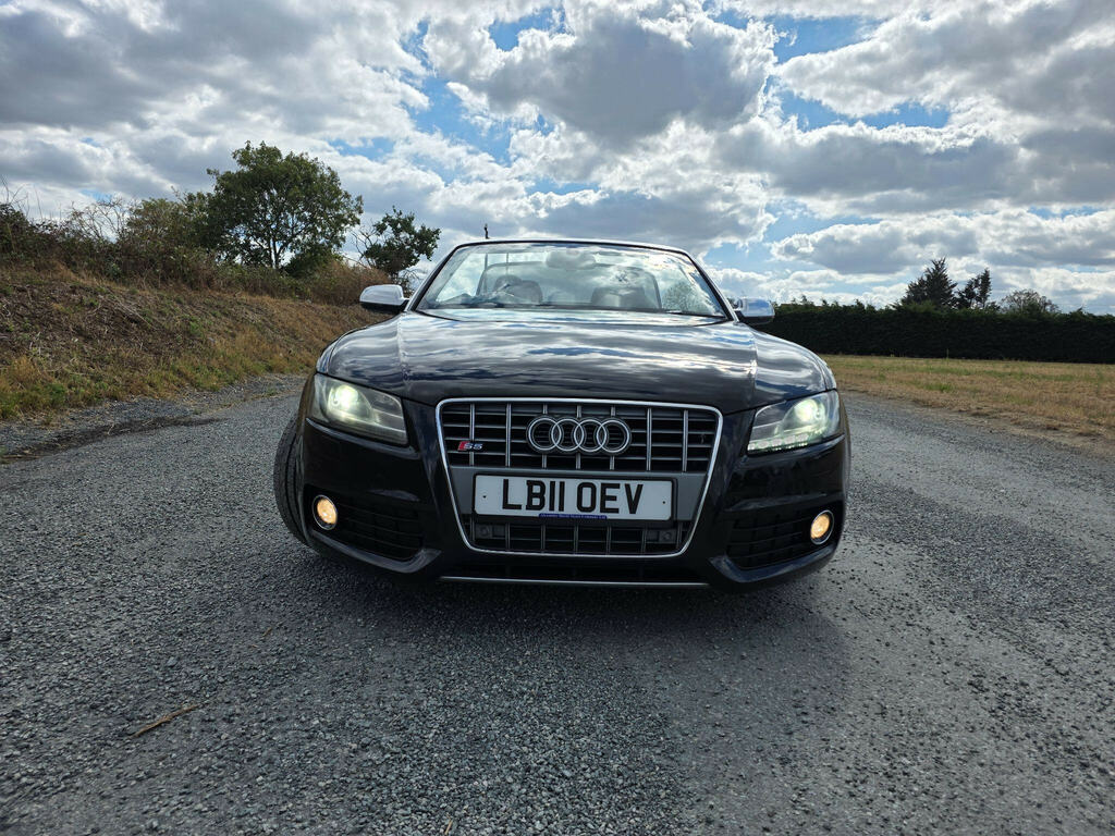 Audi S5 3.0 Tfsi V6 Cabriolet S Tronic Quattro Euro 5 Black #2