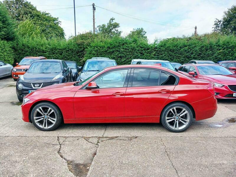 BMW 3 Series 2.0 318D Sport Red