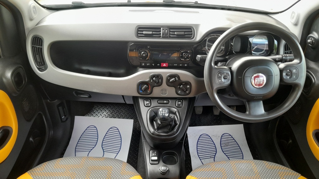Fiat Panda Easy White #9