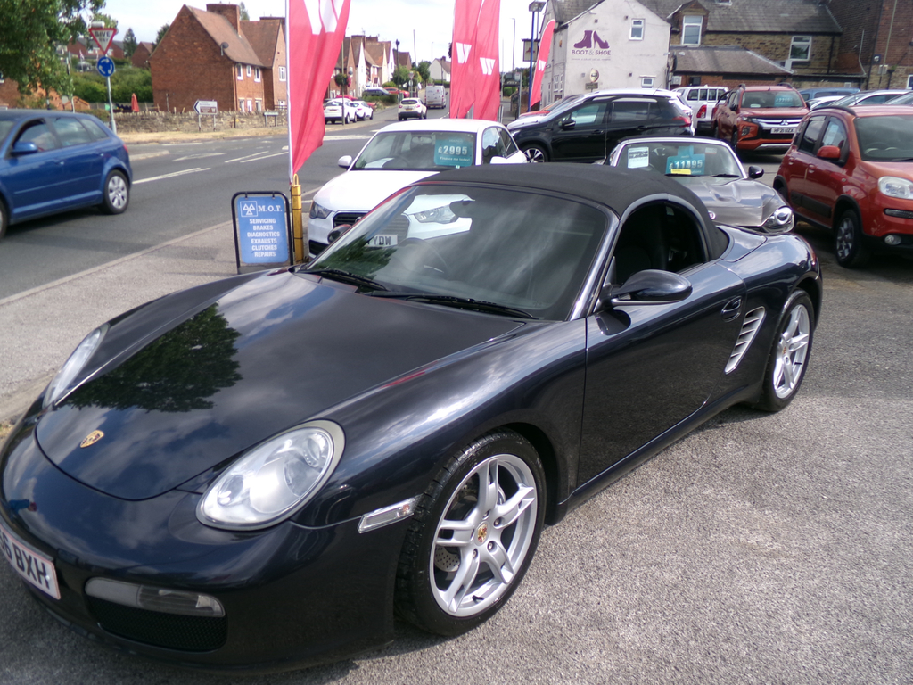Porsche Boxster Convertible -2.7 Convertible 200656 Silver #14