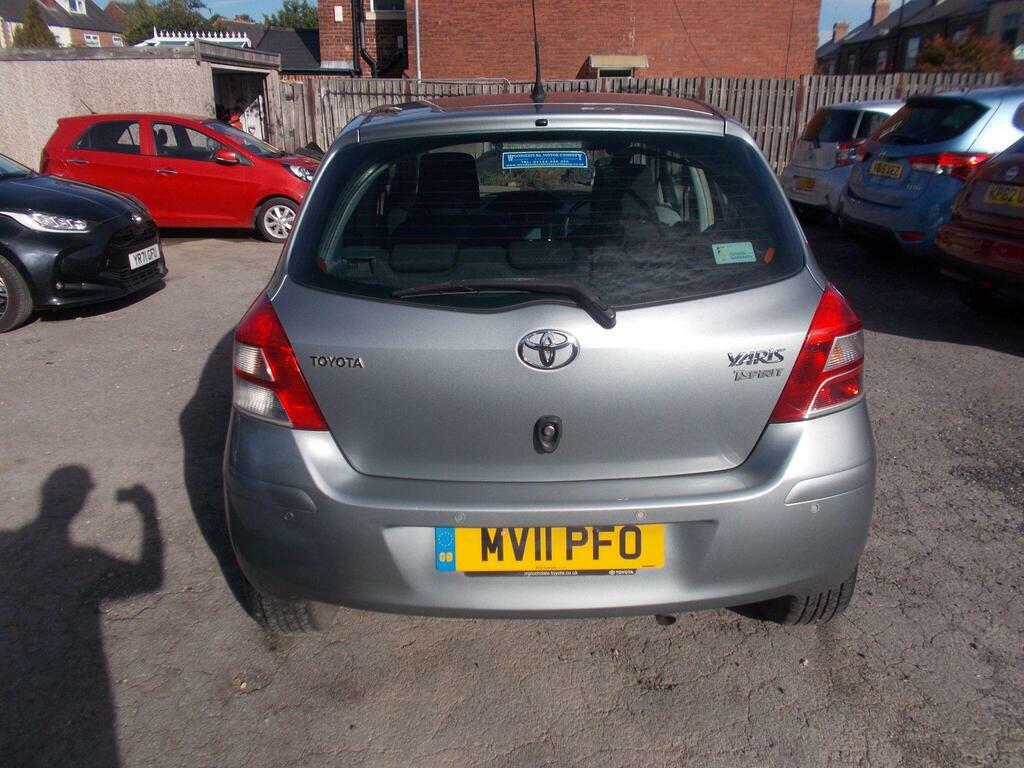 Toyota Yaris 1.33 Dual Vvt-i T Spirit Euro 5 S S Silver #6