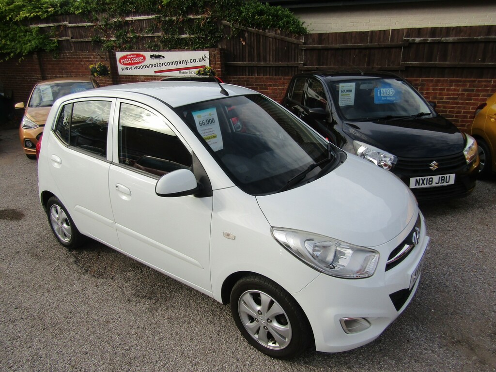 Hyundai I10 1.2 Active 2 Former Keepers Only 66 000 Miles Fsh White