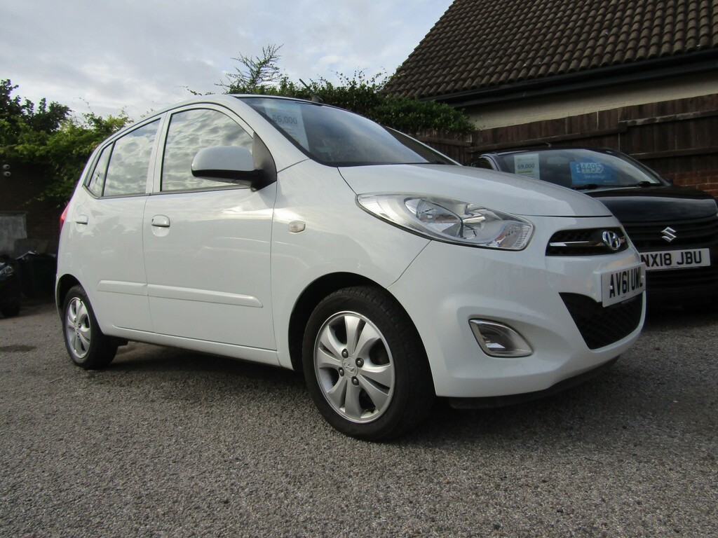 Hyundai I10 1.2 Active 2 Former Keepers Only 66 000 Miles Fsh White #2