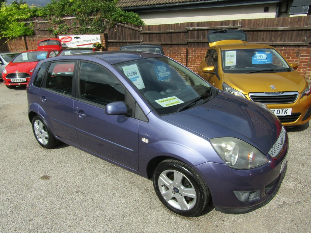 Ford Fiesta 1.4 Zetec Climate One Lady Owner From New Only 61 Purple