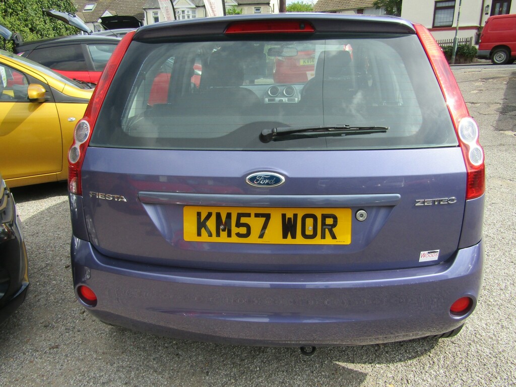 Ford Fiesta 1.4 Zetec Climate One Lady Owner From New Only 61 Purple #4