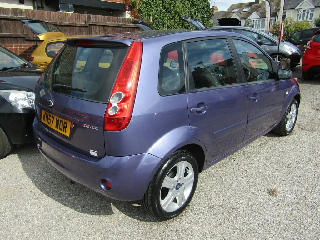 Ford Fiesta 1.4 Zetec Climate One Lady Owner From New Only 61 Purple #3