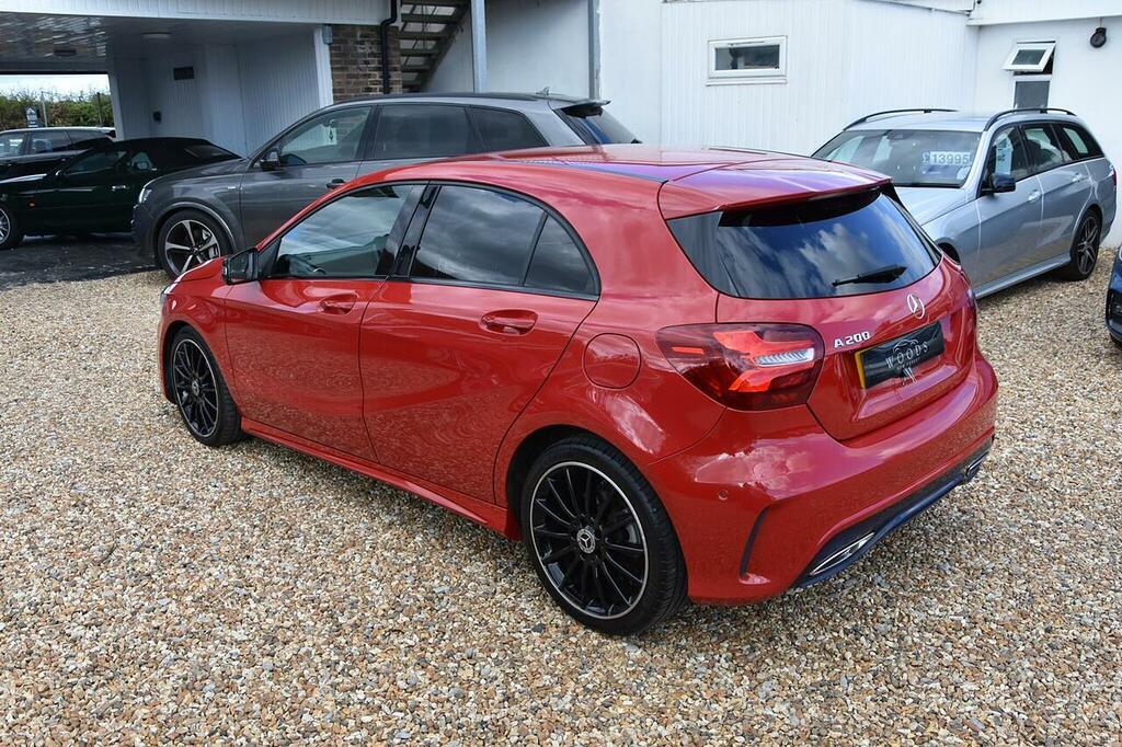 Mercedes-Benz A Class 1.6 A200 Amg Line Premium 7G-dct Euro 6 Ss Red #4