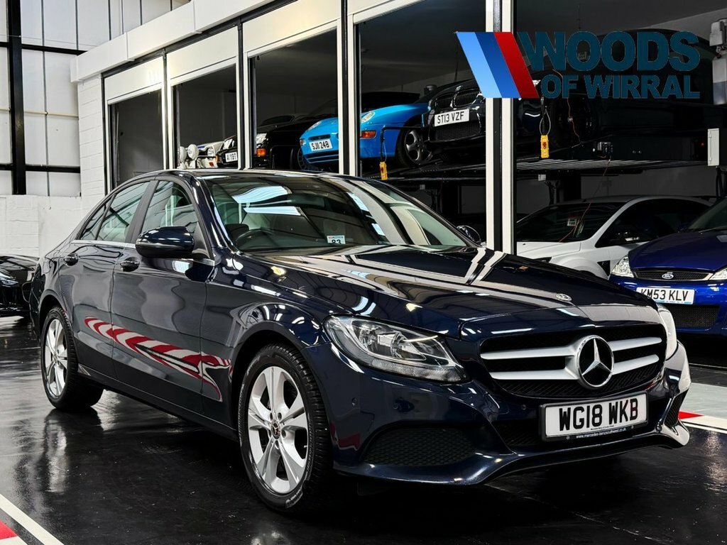 Mercedes-Benz C Class 2L Se Executive Edition WG18WKB Blue