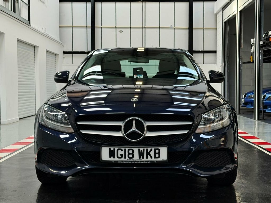 Mercedes-Benz C Class 2L Se Executive Edition WG18WKB Blue #3