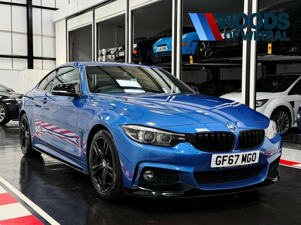 BMW 4 Series Gran Coupe 2L M Sport Blue