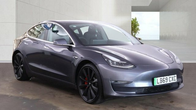 Tesla Model 3 2019 Dual Motor Performance Saloon Grey