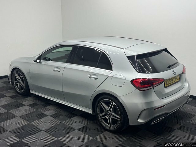 Mercedes-Benz A Class 2020 1.3 A200 Amg Line Hatchback Silver #2