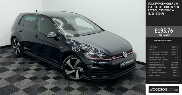 Volkswagen Golf 2017 2.0 Tsi Gti Hatchback Dsg Euro 6 Black #3