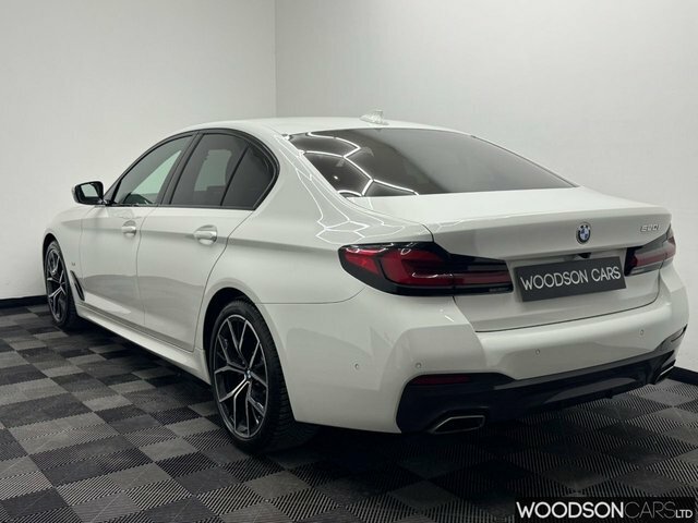BMW 5 Series Saloon Black #29